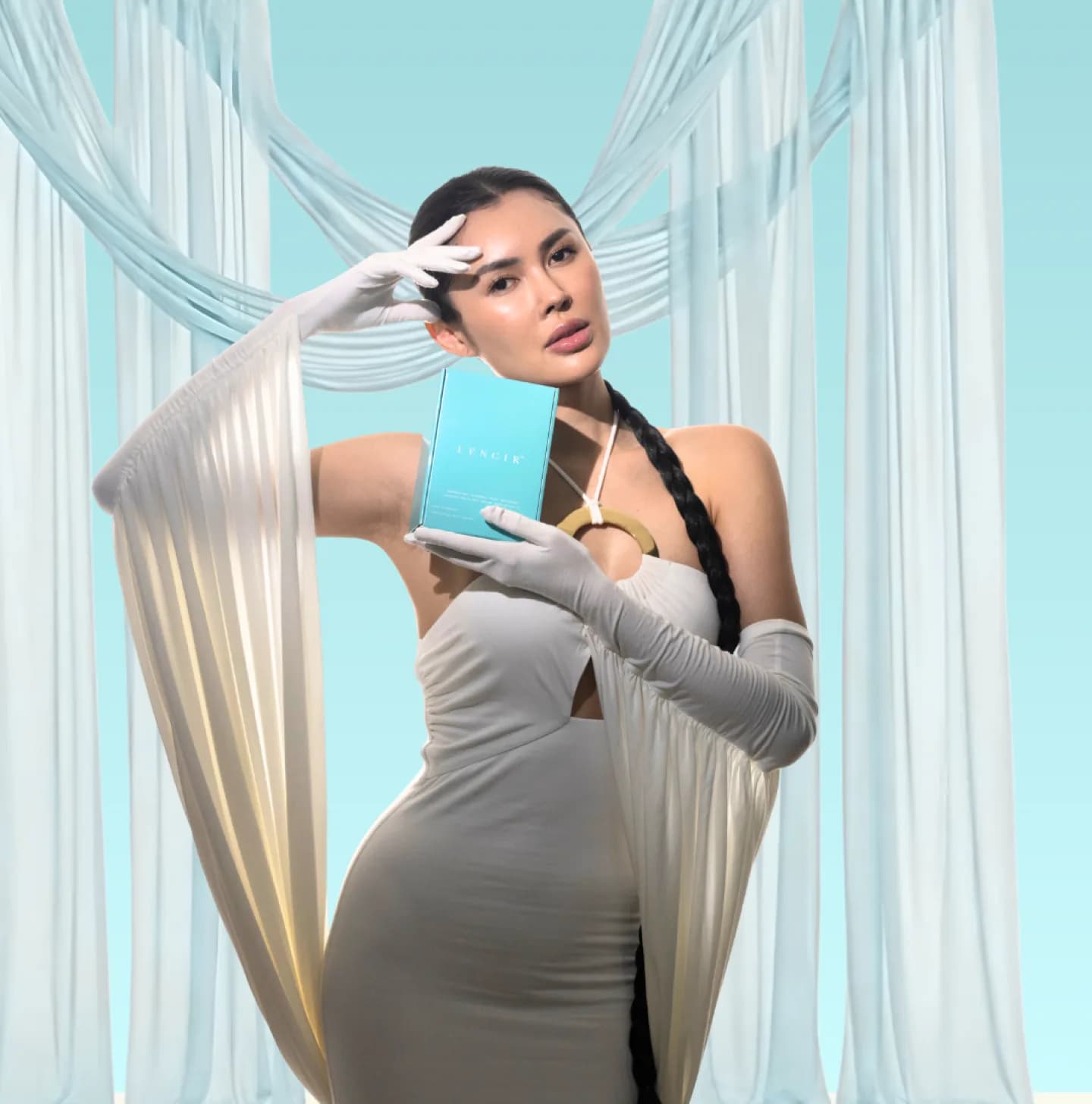 Model Lencir dengan produk